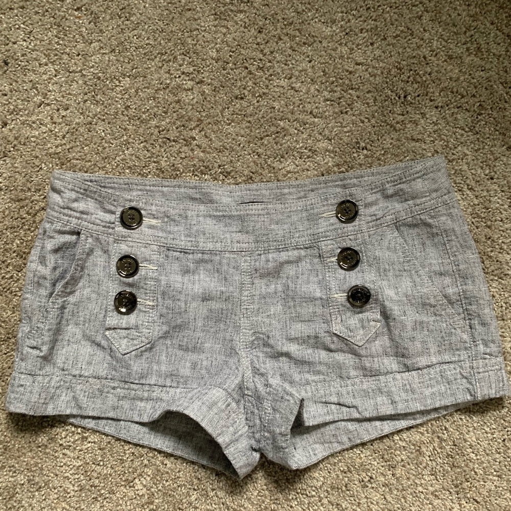 Gray shorts from express